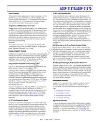 ADSP-21375BSWZ-2B Datasheet Page 11
