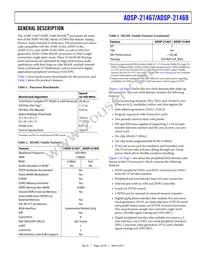 ADSP-21469BBC-3 Datasheet Page 3