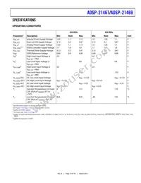 ADSP-21469BBC-3 Datasheet Page 19