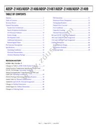 ADSP-21487KSWZ-4BB Datasheet Page 2