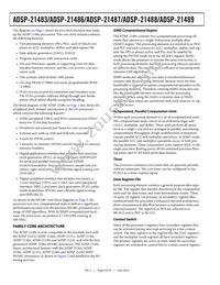 ADSP-21487KSWZ-4BB Datasheet Page 4