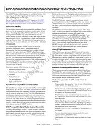 ADSP-21584CBCZ-4A Datasheet Page 16