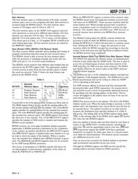 ADSP-2184BSTZ-160 Datasheet Page 9