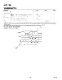 ADSP-2184BSTZ-160 Datasheet Page 16