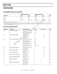 ADSP-2184NBSTZ-320 Datasheet Page 22