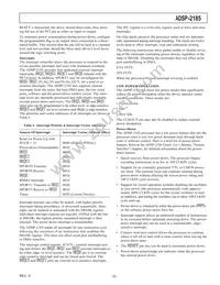 ADSP-2185BSTZ-133 Datasheet Page 5