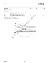 ADSP-2185BSTZ-133 Datasheet Page 23