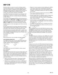 ADSP-2186BSTZ-160 Datasheet Page 6