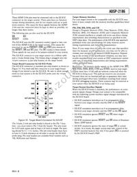 ADSP-2186BSTZ-160 Datasheet Page 13