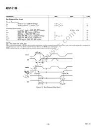 ADSP-2186BSTZ-160 Datasheet Page 18