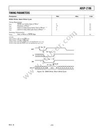 ADSP-2186BSTZ-160 Datasheet Page 23