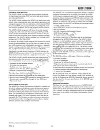 ADSP-2186MKCAZ-300 Datasheet Page 3