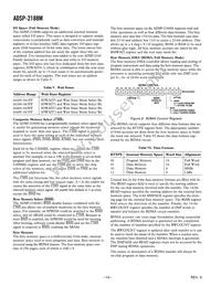 ADSP-2188MKSTZ-300 Datasheet Page 14