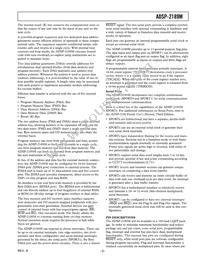ADSP-2189MKCAZ-300 Datasheet Page 3