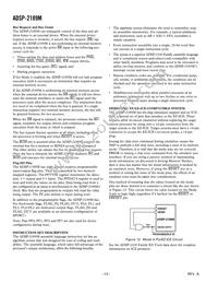 ADSP-2189MKCAZ-300 Datasheet Page 12