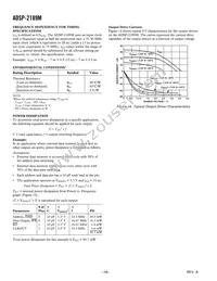 ADSP-2189MKCAZ-300 Datasheet Page 16