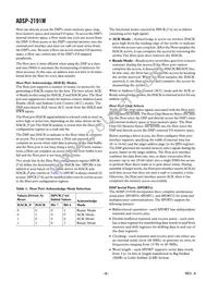 ADSP-2191MKCA-160 Datasheet Page 8
