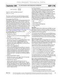 ADSP-2196MKSTZ-160 Datasheet Page 13