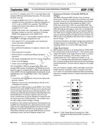ADSP-2196MKSTZ-160 Datasheet Page 17
