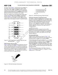ADSP-2196MKSTZ-160 Datasheet Page 18