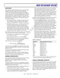 ADSP-BF538BBCZ-4A Datasheet Page 11