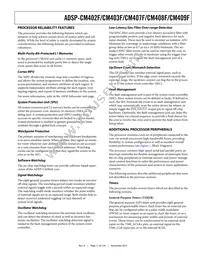 ADSP-CM409CBCZ-AF Datasheet Page 11