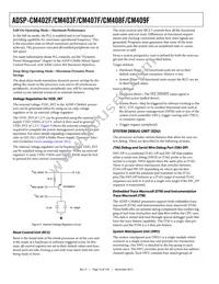 ADSP-CM409CBCZ-AF Datasheet Page 16