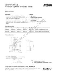 ADSP-H1Y3 Datasheet Cover