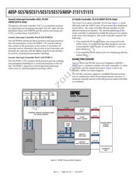 ADSP-SC573CBCZ-4 Datasheet Page 6