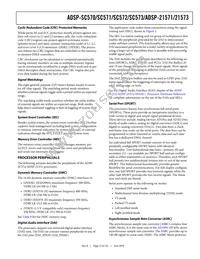 ADSP-SC573CBCZ-4 Datasheet Page 15