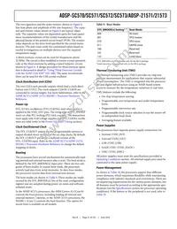 ADSP-SC573CBCZ-4 Datasheet Page 21