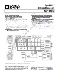 ADSP-TS101SAB1-100 Datasheet Cover