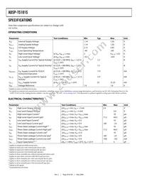 ADSP-TS101SAB1-100 Datasheet Page 20