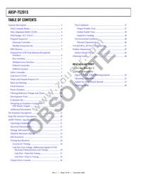 ADSP-TS201SYBPZ050 Datasheet Page 2