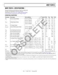ADSP-TS201SYBPZ050 Datasheet Page 21