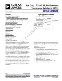 ADT6401SRJZ-RL7 Datasheet Cover