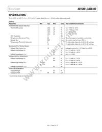 ADT6401SRJZ-RL7 Datasheet Page 3