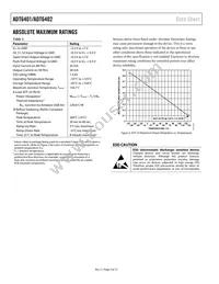 ADT6401SRJZ-RL7 Datasheet Page 4