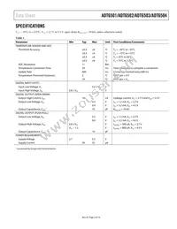 ADT6501SRJZP085-RL Datasheet Page 3