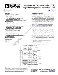 ADT7312WCZ-PT7 Datasheet Cover