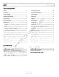 ADT75BRMZ-REEL Datasheet Page 2