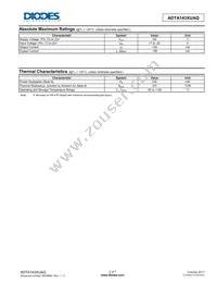 ADTA143XUAQ-7 Datasheet Page 2