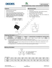 ADTA143ZUAQ-7 Datasheet Cover