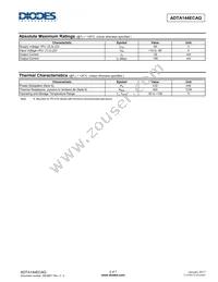 ADTA144ECAQ-7 Datasheet Page 2