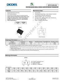 ADTA144EUAQ-7 Datasheet Cover