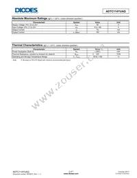 ADTC114YUAQ-13 Datasheet Page 2