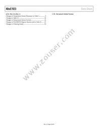ADUC7023BCPZ62I-RL Datasheet Page 4