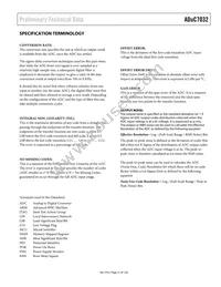 ADUC7032BSTZ-8V-RL Datasheet Page 21