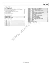 ADUC7036DCPZ-RL Datasheet Page 3