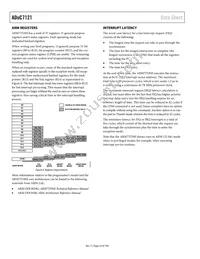 ADUC7121BBCZ Datasheet Page 22